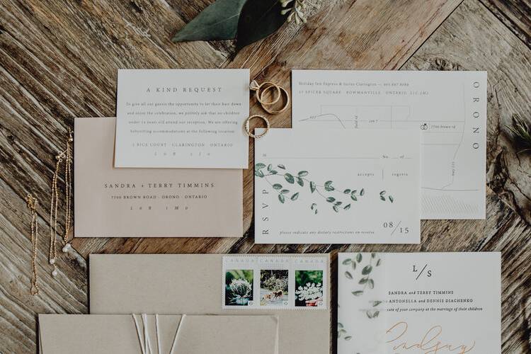 Whimsical Invitation Suite