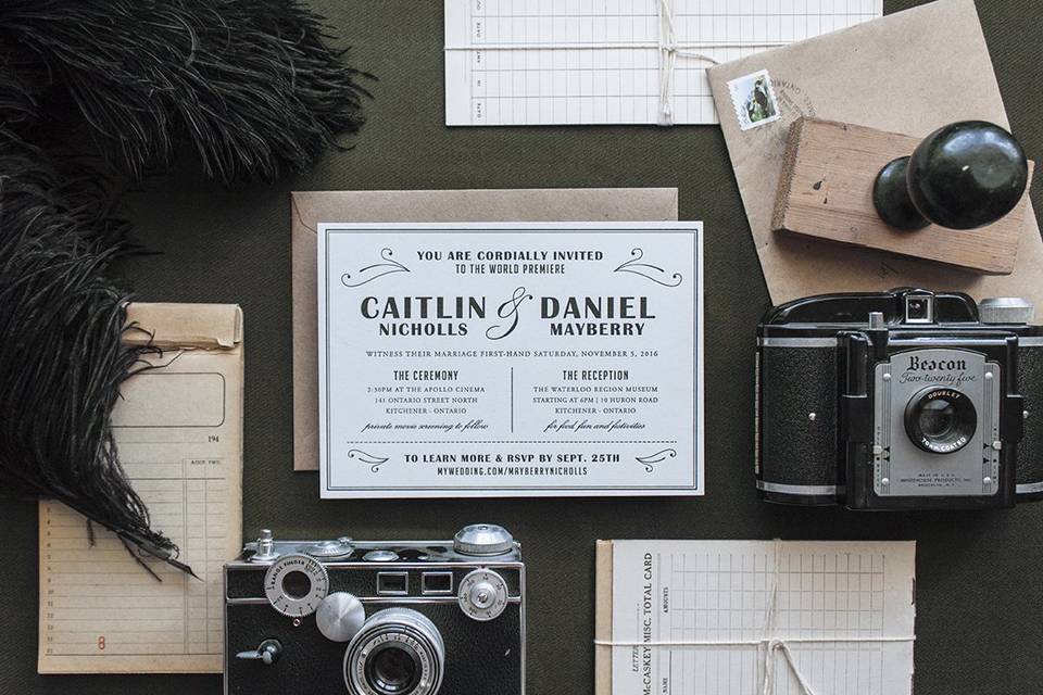 Black Letterpress