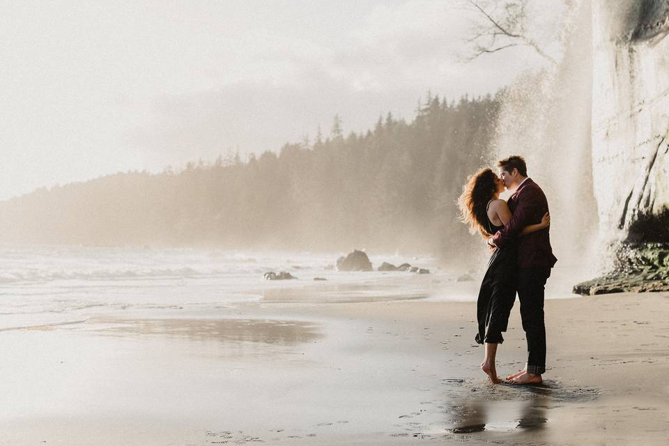 Engagement, Mystic Beach