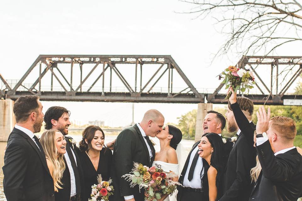 Backyard Winnipeg Wedding