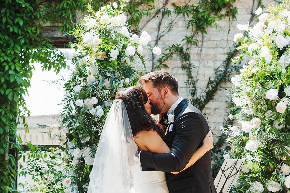 Urban Rooftop Wedding