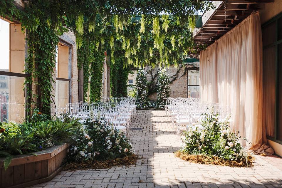 Urban Rooftop Wedding