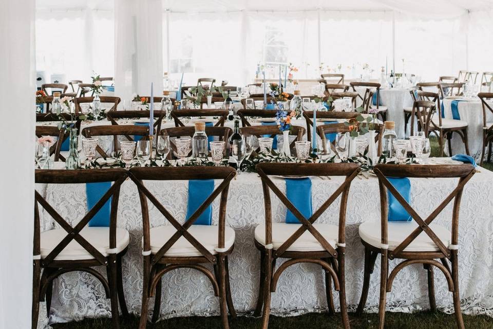 Country Tent Wedding