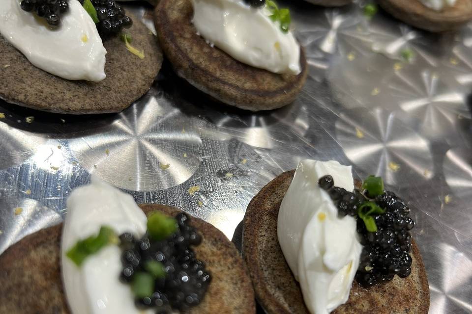 Caviar Blini