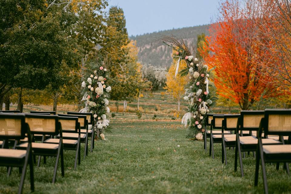 Rustic Boho Ceremony