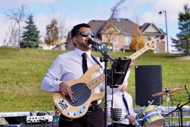 Ken on Bass and Vocals