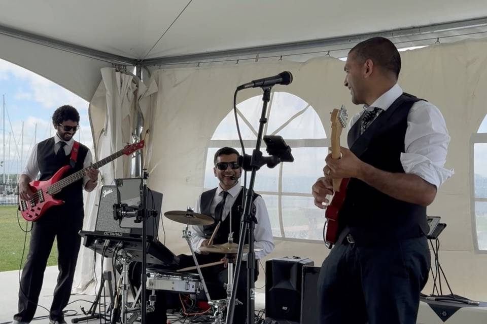 Band performance under Marquee