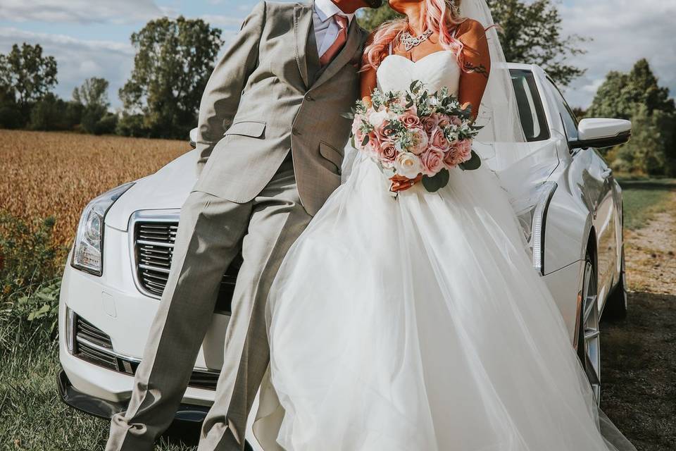 Artificial bridal Bouquet