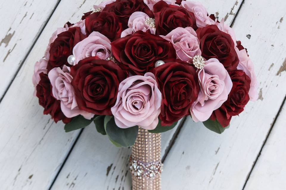 Artificial bridal Bouquet