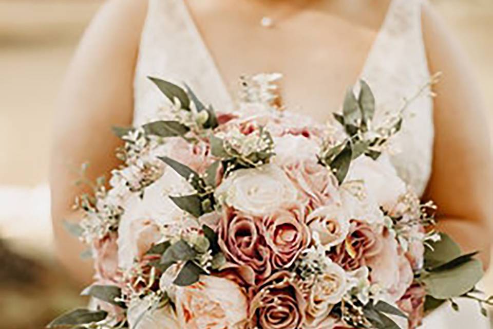Artificial bridal Bouquet