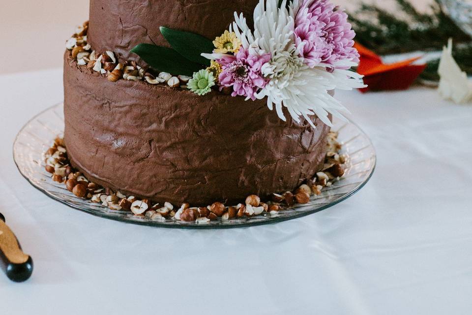 Chocolate Wedding Cake