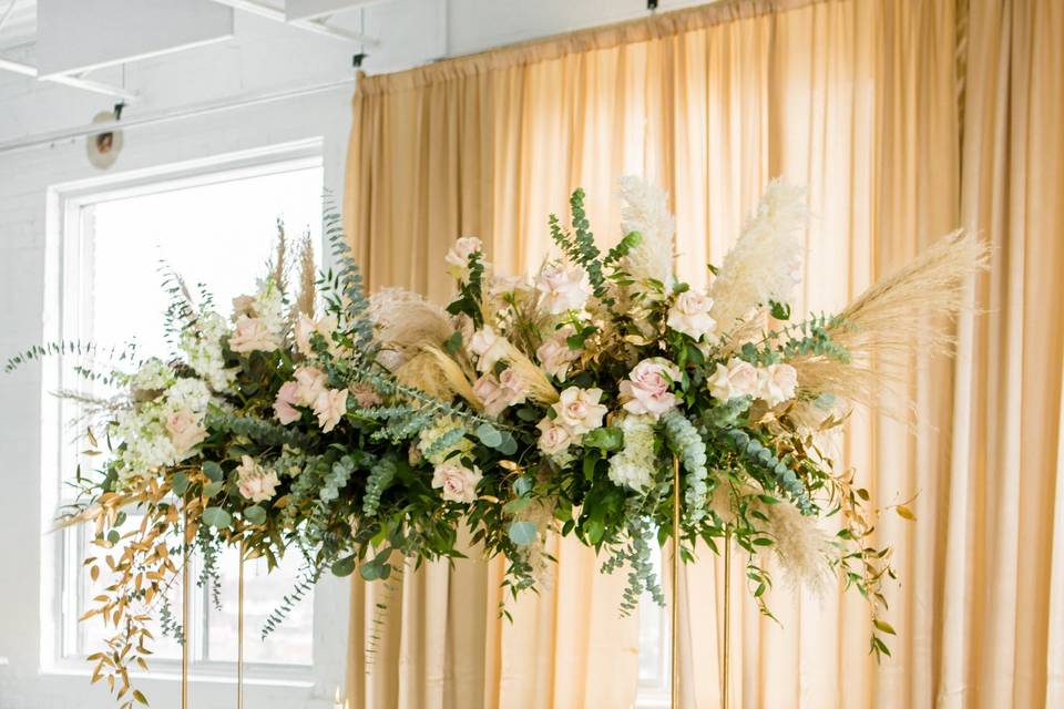 Boho wedding table