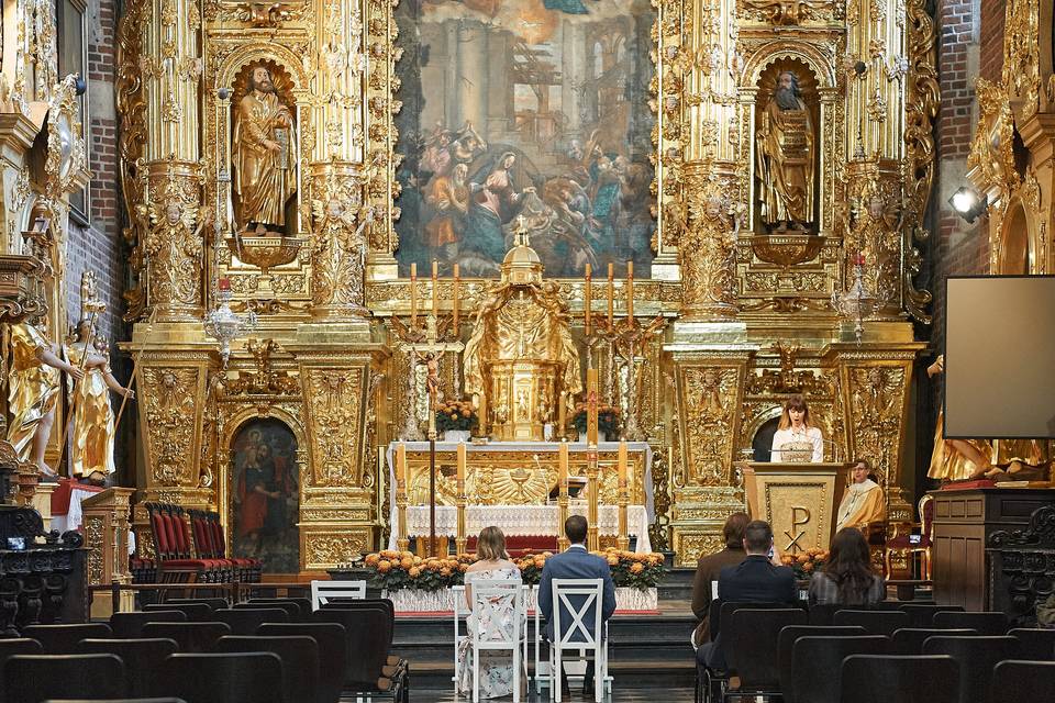 Ceremony in the church