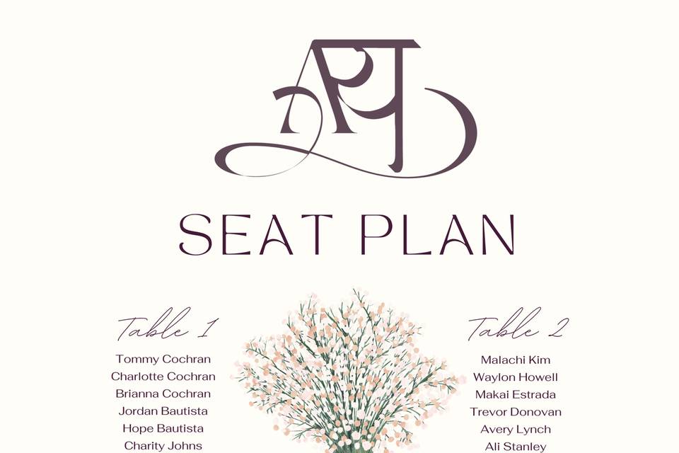 Seating Plan