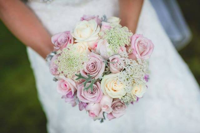 Bouquet in blush