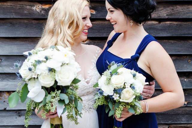 Bridal party bouquets