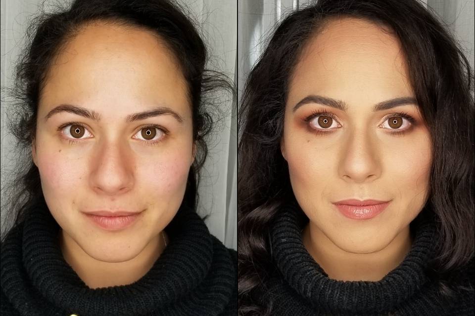 Bridesmaid Before & After