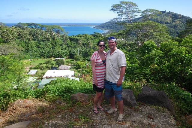 Alison in Tahiti