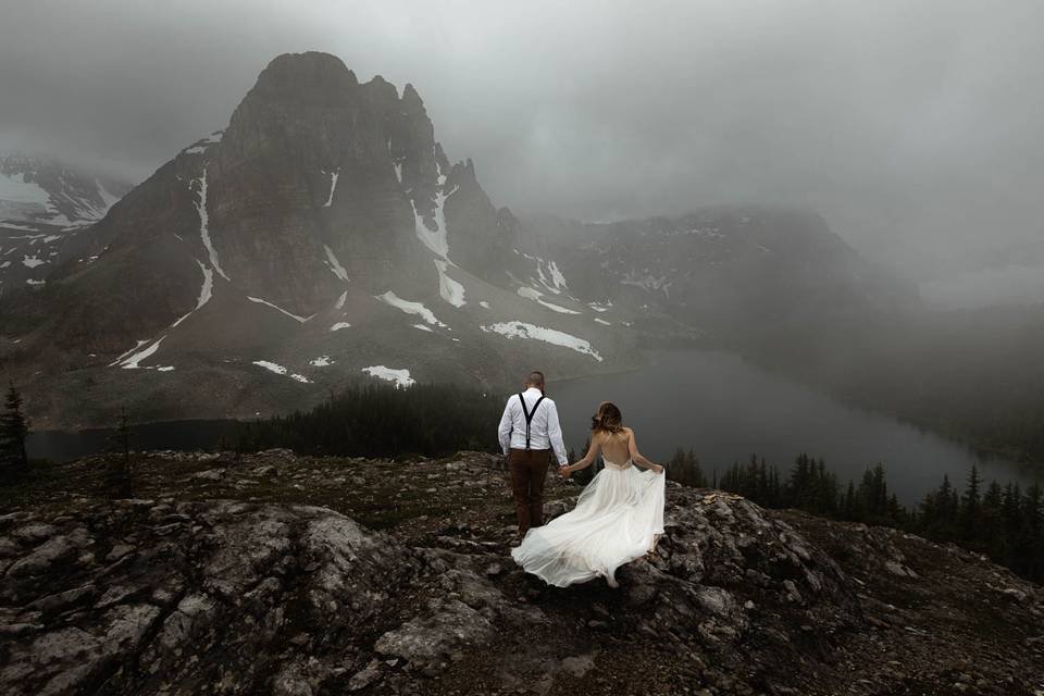 Banff Sunrise Engagement