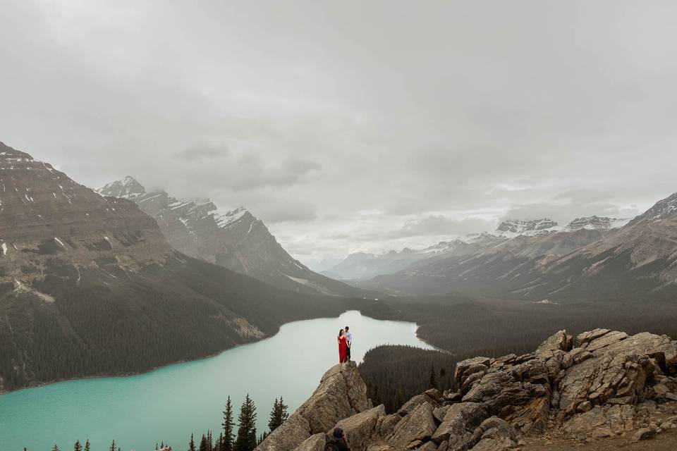 Moraine Lake Engagement