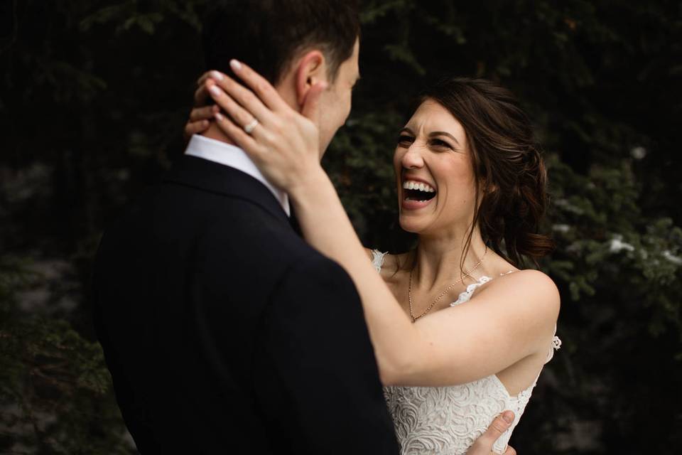 Banff Waterfall Elopement