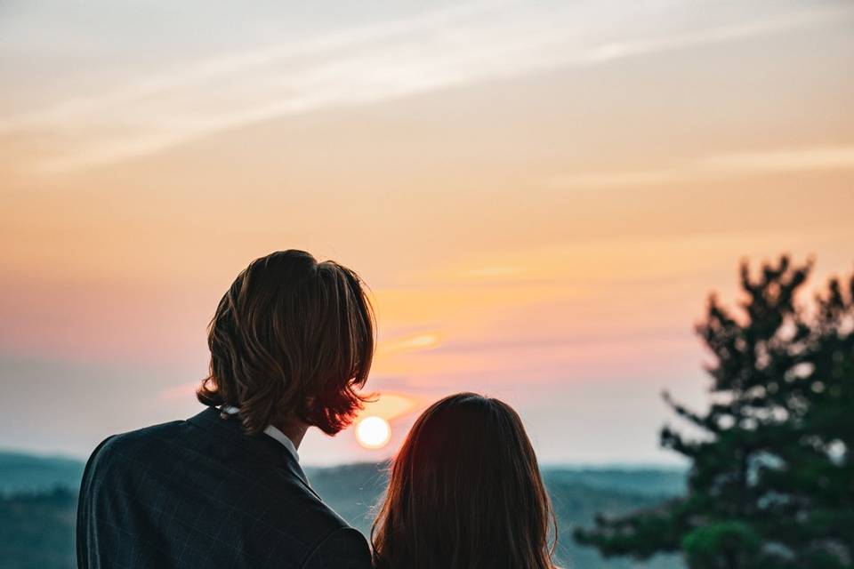 Sunset at the Belvedere