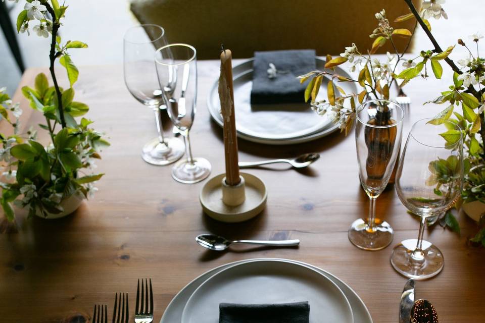 Barn dinnerscape