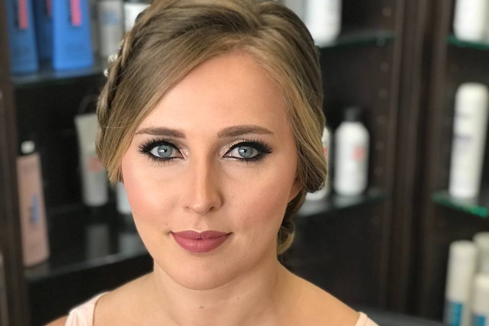 Classic makeup look