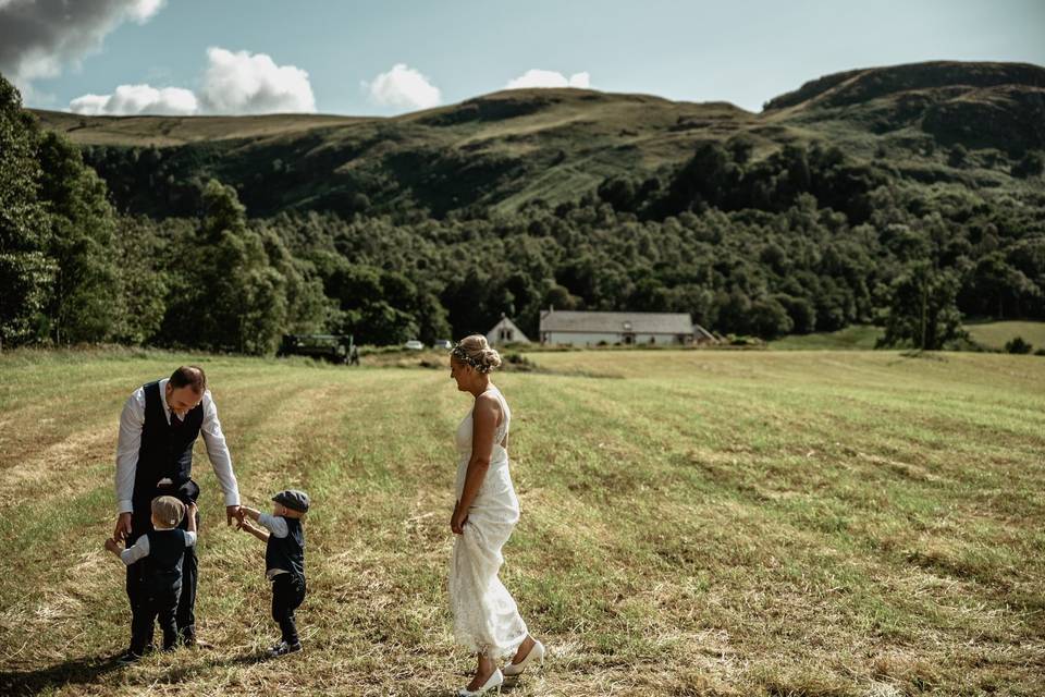 Farmhouse wedding