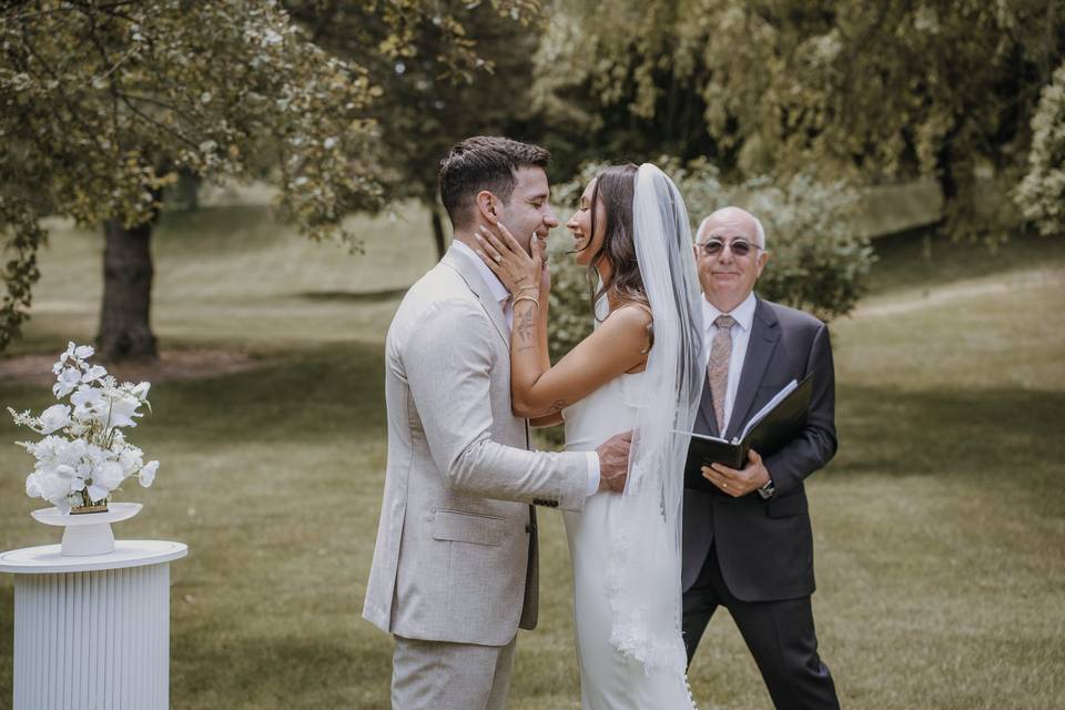 First Kiss as married