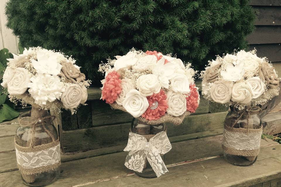 Country chic bouquet