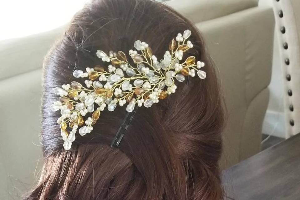 Wedding hair