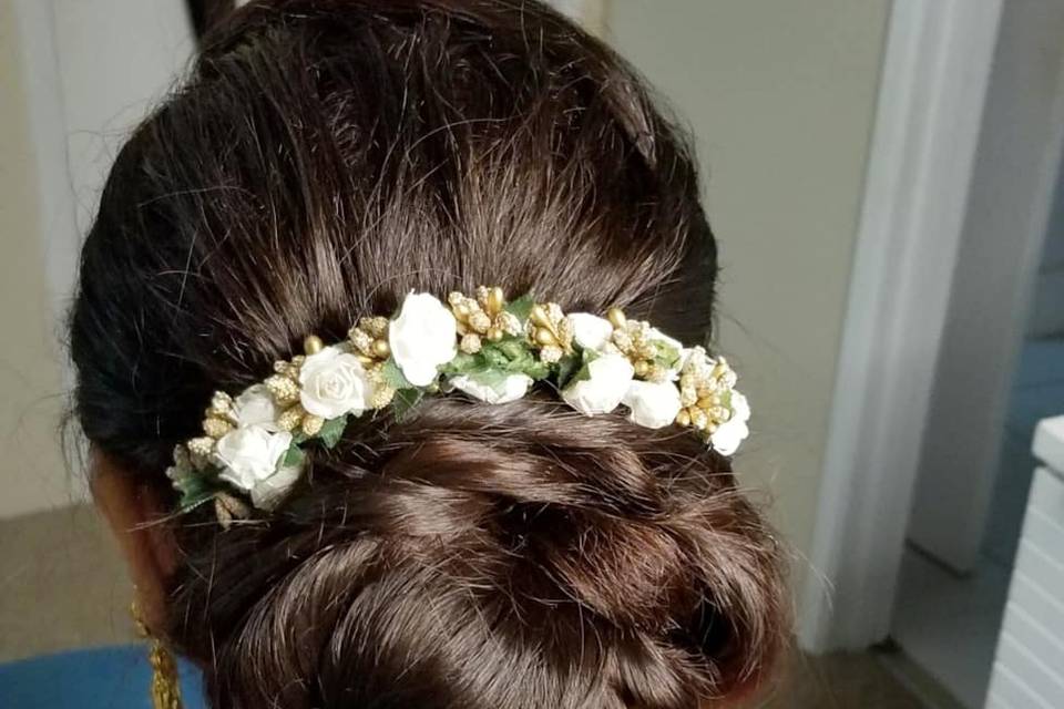 Classic updo