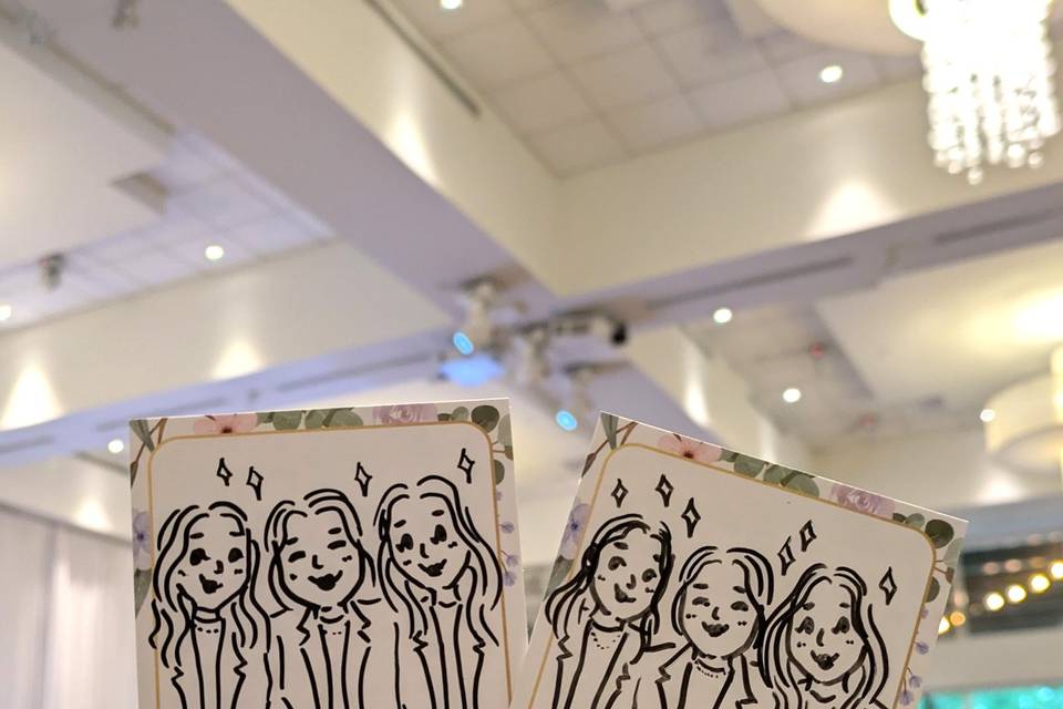 Live Doodle Portraits