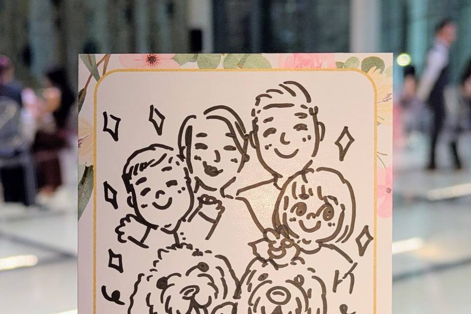 Live Doodle Portraits