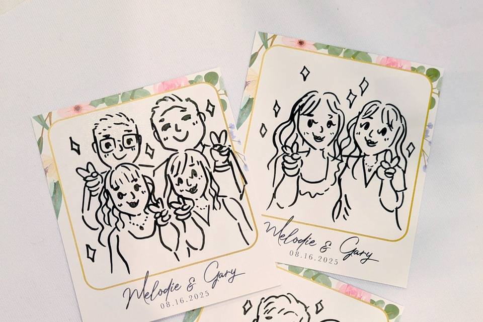 Live Doodle Portraits