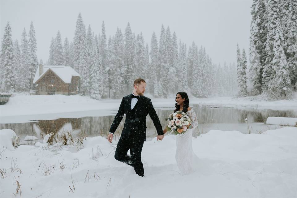 Nav & Jon-Emerald Lake