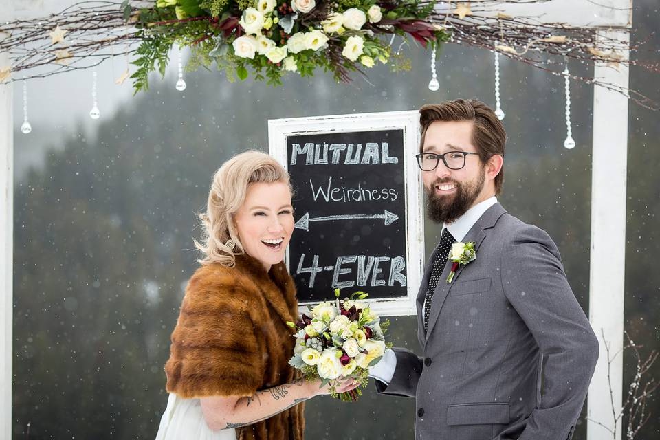 Banff Winter Elopement Shoot