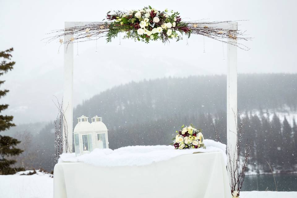 Banff Winter Elopement Shoot