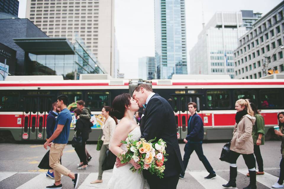Downtown Toronto wedding