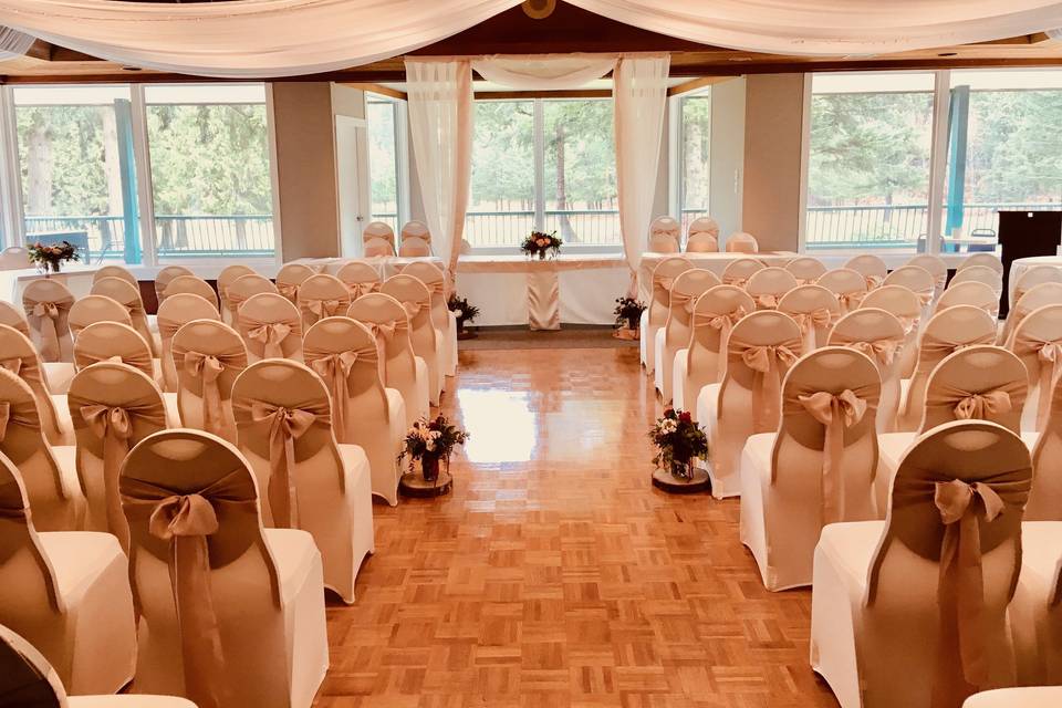 Indoor ceremony