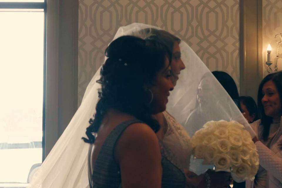 Walking down the aisle